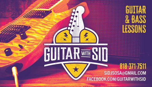 Guitar with Sid